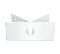 Steinel EWH 03 Corner Wall Bracket White Stainless Steel Corner Adaptor on Outside Corners for Outdoor Light L 400 S