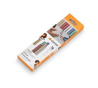 Steinel Assorted Glitter 85 Degree Low Temperature Glue Sticks 7mm 150mm Pack of 16