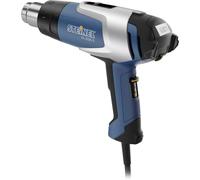 Steinel HL 2020 E Hot Air Gun in Case, Includes 9 mm Reducing Nozzle, 2200 W Hot Air Blowdryer, LCD Display, 80°-630°C, Blue