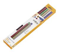 Steinel Multicoloured Glitter Glue Sticks 11mm 200mm Pack of 10