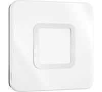 Steinel Indoor Light RS LED M1 S Stainless Steel, 8.8 W LED Wall lamp, Ceiling Light, 759 lm, 360° Motion Detector, 8m Range