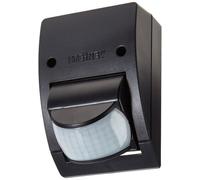 Steinel Infrared Motion Detector IS 2160 Black, 160° Sensor Swivelling, Max. 12 m, Twilight Sensor, IP54, Maximum 600 W