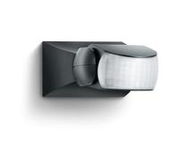 Steinel Infrared Motion Sensor IS 1 black, 120° Motion Detector, 10 m Range, IP54, max. 500 W or 4 LED Lights,IS1