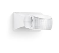 Steinel Infrared Motion Sensor IS 1 white, 120° Motion Detector, 10 m Range, IP 54, splashproof, max. 500 W or 4 LEDs