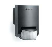 Steinel IS 130-2 black - 130° passive infrared motion detector, max. 12m reach, motion sensor for indoor and outdoor use
