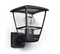Steinel L 10 Black Outdoor Wall Light, Classic Outdoor Wall Lamp, E27, Lantern for House Entrance, Garden and Patio