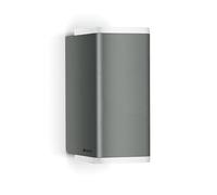 Steinel L 930 Outdoor Wall Light, Anthracite, Up/Downlight Without Sensor, 9.3 W LED Outdoor Light, Warm White Wall Lamp, Aluminium