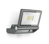 STEINEL LED Floodlight XLED PRO ONE S Anthracite, 18.4 W Security Light, 2204 lm Spotlight, 240° Motion Detector, 3000 K Yard Wall Light