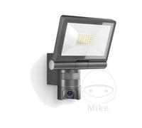 STEINEL LED spotlight with motion detector, camera and intercom system