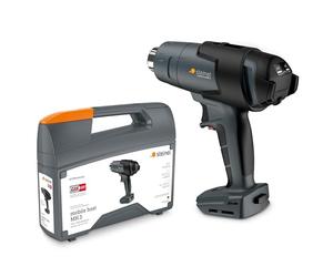 Steinel Mobile Heat MH3 Cordless Heat Gun Without Battery, 18 V Professional Heat Gun with Case, 500 °C | 200 L/min, LED Light