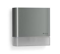 Steinel Motion Sensor MD IR D180 COM1 Anthracite, 9 Zone Detection Range, Wall Sensor with 180° Detection, Smart Networking via App