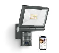 Steinel Outdoor LED projector with XLED CAM 1 SC surveillance camera, intercom, 180° infrared motion detector, 21 W, Anthracite