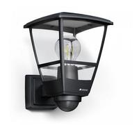 Steinel Outdoor Wall Light L 10 S Black, Modern Latern With Motion Sensor