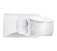 Steinel Infrared Motion Sensor IS 1 white, 120° Motion Detector, 10 m Range, IP 54, splashproof, max. 500 W or 4 LEDs