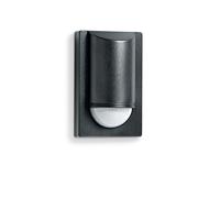 Steinel PIR Motion Detector IS 2180-2 Black, 180° Motion Sensor, 1000 W, Sneak-By Protection, Twilight Switch