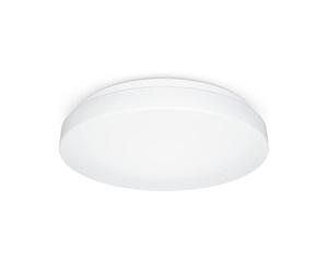 Steinel RS 20 S LED Ceiling Light, 9.4 W Wall Lamp, 942 lm, 360° Motion Sensor, Soft Light Start, Night Light, Continuous Light, White