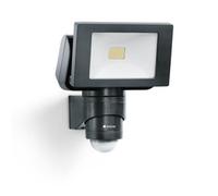 STEINEL LED Floodlight FL 1400 S Black, 220° Motion Sensor, 10 m Reach, Aluminium Security Light, 4000 K