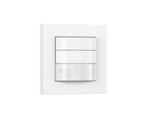 Steinel 029944 IR COM1 White, Flush-Mounted, LED Motion Sensor, 180° | 20 m Detection, Twilight Switch