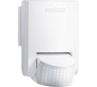Steinel Motion detector IS 130-2 white, 130° motion sensor, 12 m range, for indoor and outdoor use, IP 54