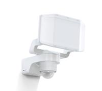 Steinel XLED PRO Expanse S LED Spotlight 240°/12 m Motion Sensor Panorama Floodlight LED Panel Fully Swivelling 14.3 W 3000 K IP54 White