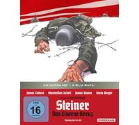 Steiner - Das Eiserne Kreuz - Limited Steelbook Edition (4K Ultra HD + 2 Blu-rays) [1976]