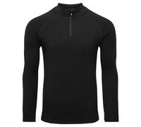 Steiner Mens Soft-Tec Super Warm Half Zip Top: Black: XS Size: XS, Col