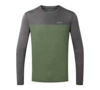 Steiner Merino Mix Thermal Baselayer Top: Charcoal/Green: L Size: L, C