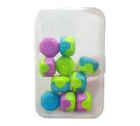 Steinfangspiel, Jack Stone Pebbles, Spiel - traditionelles koreanisches Steinwurfspiel mit 10 Stück à 2 cm, fördert Geschick & Konzentration, ideal für Familien & Valentinstag