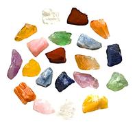 Steinfixx® - Large premium gemstone water set for making gemstone water, energising drinking water healing stones, water revitalisation (XL raw stone package 400 grams)