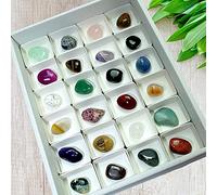 Steinfixx® - Premium Mineral Collection 24 Stones | Healing Stones | Gemstones | Gemstones | Gemstones | Each 20-30 mm | Gemstones from All World