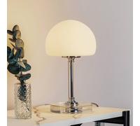 Steinhauer Ancilla LED table lamp, chrome-plated, 30 cm, step dimmer, G9 LED