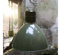 Steinhauer Olive green Frisk pendant light, industrial design