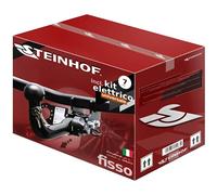 STEINHOF new detachable horizontal towbar compatible with Mitsubishi Outlander suv 5-door 04.2007-08.2012 with 7-pin Universal wiring kit