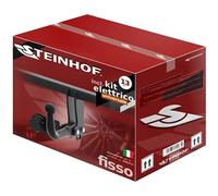 STEINHOF new fixed towbar compatible with Hyundai i10 2011-2013 with 13-pin Universal wiring kit
