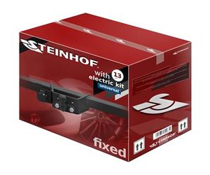 STEINHOF new fixed towbar compatible with Mercedes Sprinter VAN/Minibus 2006-2018 with 13-pin Universal wiring kit