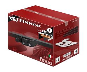 STEINHOF new fixed towbar compatible with Opel/Vauxhall Vivaro VAN/Minibus 10.2006-08.2014 with 7-pin Universal wiring kit