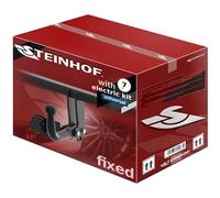 STEINHOF new fixed towbar compatible with Volvo S80 II Saloon 4-door 03.2006-2016 with 7-pin Universal wiring kit