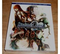 Steins Gate The Movie Load Region of Deja Vu Collector BD+DVD+Books New