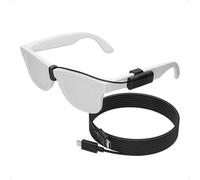 Steinwhale Clip-On Charging Adapter Cable for Ray-Ban Meta Glasses | Compact 5-Inch Temple Clip, Charge While Wearing, USB-C Port, Compatible with Wayfarer/Headliner/Skyler, Travel-Friendly