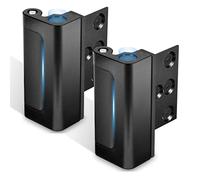 Steinwhale Door Reinforcement Lock, 2PACK Home Security Door Lock Withstands 800 lbs, Childproof Top Door Lock Latch for Toddlers Safety, Inside Night Defender for Inward Swinging Doors