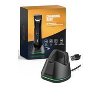 Steliron Charging Stand for Manscaped The Lawn Mower 5.0 Ultra (USB Cable) Wireless Charger Dock with Magnetic USB-C Receiver and LED Indicator