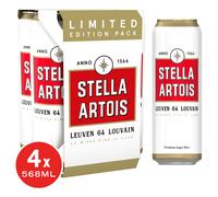 Stella Artois Cans, 4 x 568 ml
