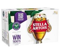 Stella Artois Belgium Premium Lager Beer Bottles 18 x 330 ml