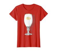 Stella Artois Chalice T-Shirt, Women, Red, Small