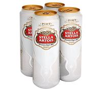 Stella Artois Lager 4 x 568ml