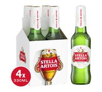 Stella Artois Lager Beer 4 X 330ml