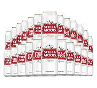 Stella Artois Premium Belgian Style Lager440ml cans x 24 | Beer Case for BBQ, Parties
