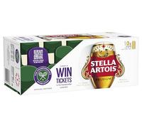 Stella Artois Premium Lager Beer Can, 10 x 440ml