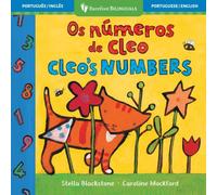 Stella Blackstone Cleo's Numbers (Bilingual Portuguese & English) Paperback Book Stella Blackstone Multicolor