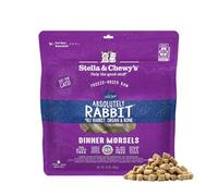 Stella & Chewy's Freeze-Dried Raw Absolutely Rabbit Dinner Morsels Grain-Free Cat Food, 18 oz bag